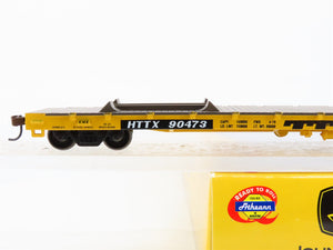 HO Scale Athearn 81935 HTTX Trailer Train 60' Flat Car 90473 RTR