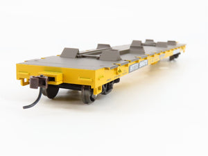 HO Scale Athearn 81935 HTTX Trailer Train 60' Flat Car 90473 RTR