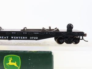HO Scale Athearn 81265 CGW Chicago Great Western 50' Flat Car 3722 RTR