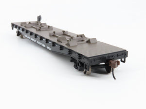 HO Scale Athearn 81265 CGW Chicago Great Western 50' Flat Car 3722 RTR