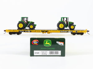 HO Scale Athearn 81929 OTTX Trailer Train 60' Flat Car 97196 RTR