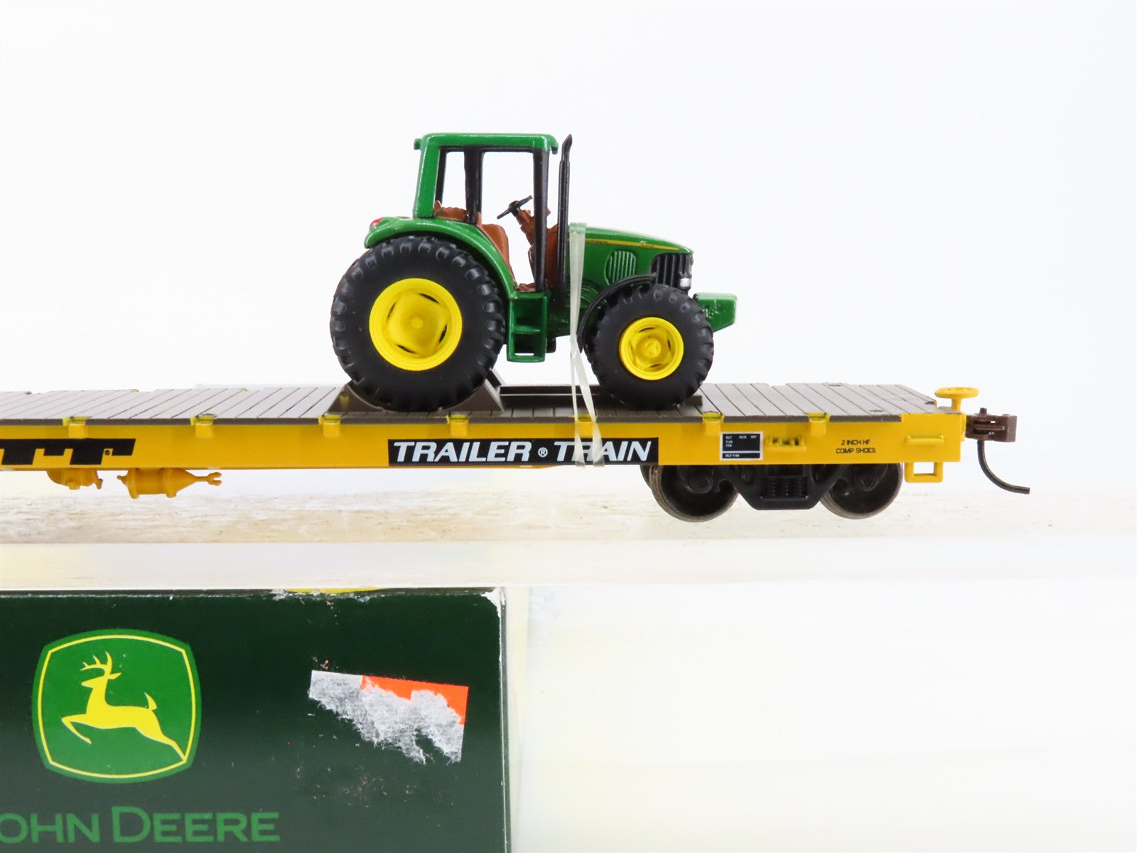 HO Scale Athearn 81929 OTTX Trailer Train 60' Flat Car 97196 RTR