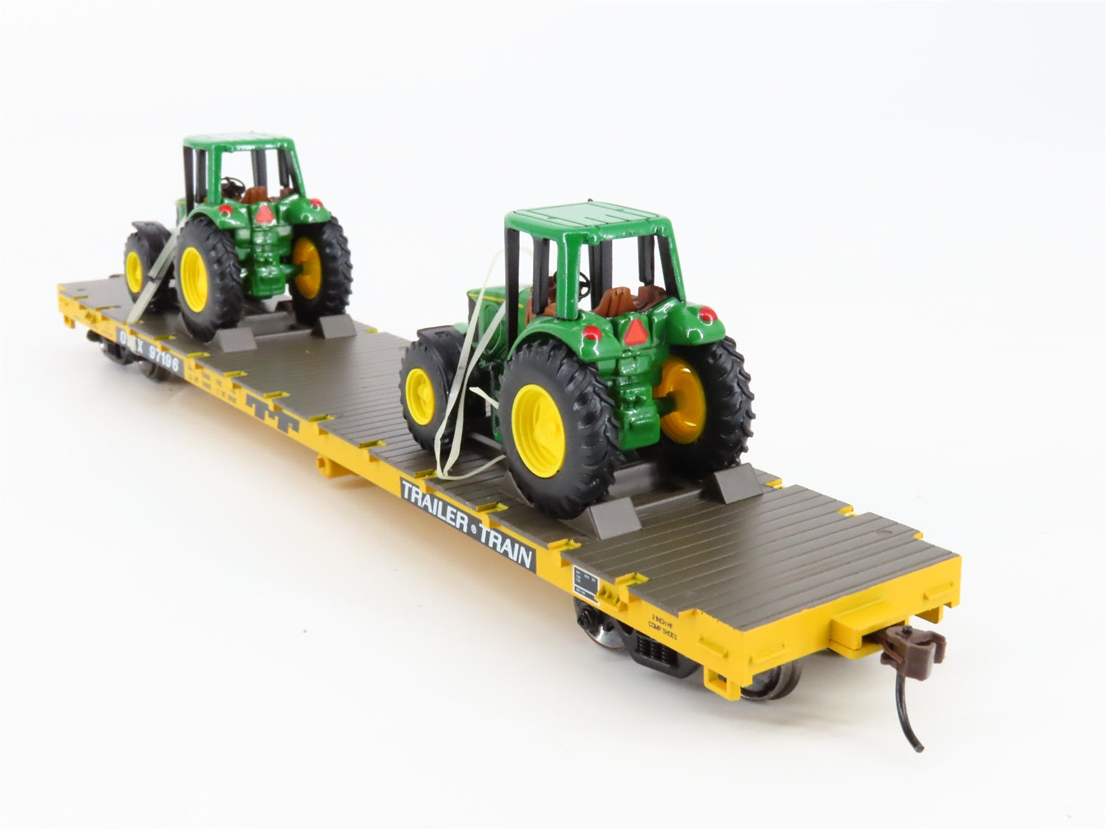 HO Scale Athearn 81929 OTTX Trailer Train 60' Flat Car 97196 RTR