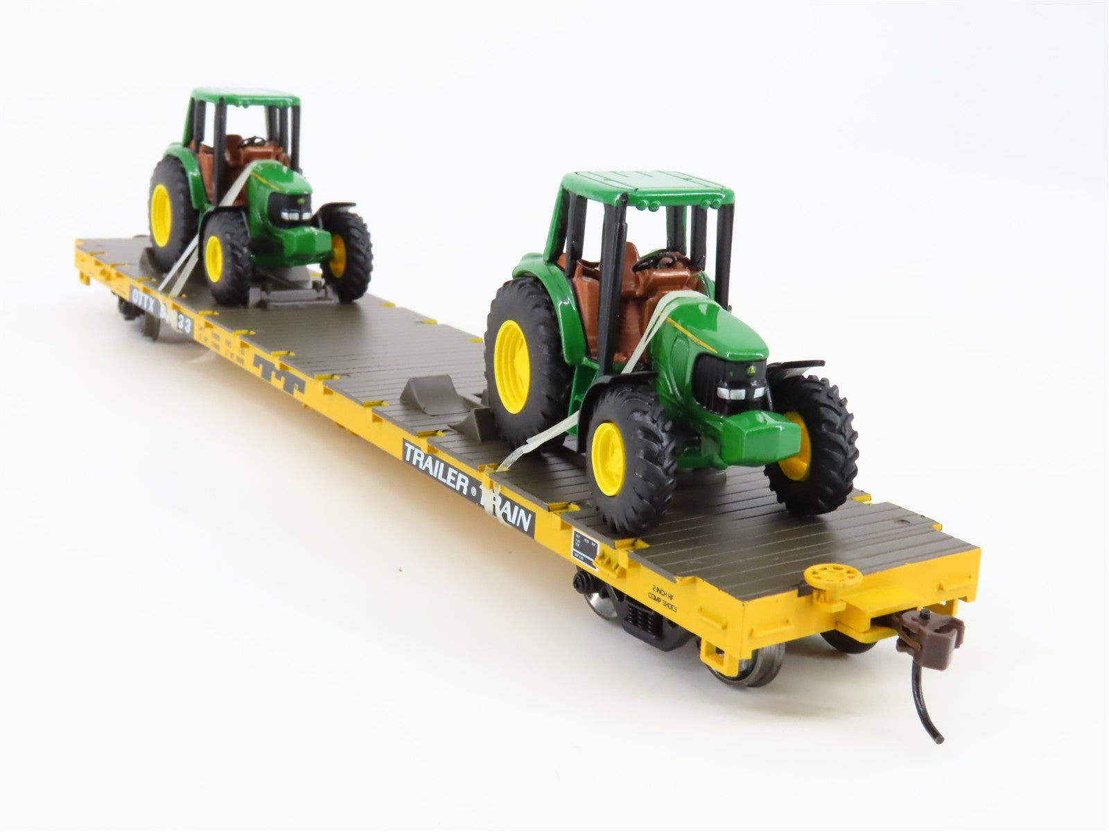 HO Scale Athearn 81930 OTTX Trailer Train 60' Flat Car 97233 RTR