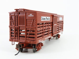 HO Scale Roundhouse 84224 UP Union Pacific 36' Stock/Cattle Car 61293 RTR