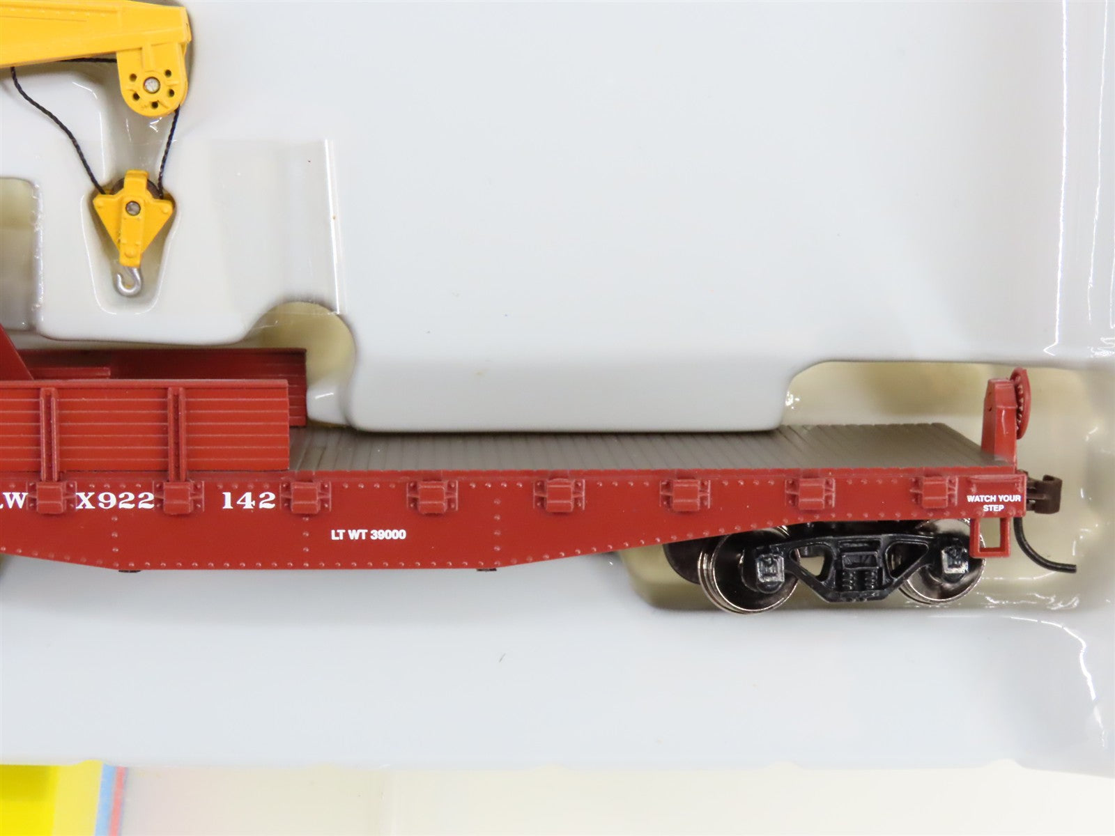 HO Scale Athearn 75373 MILW Milwaukee Road Crane X18 RTR