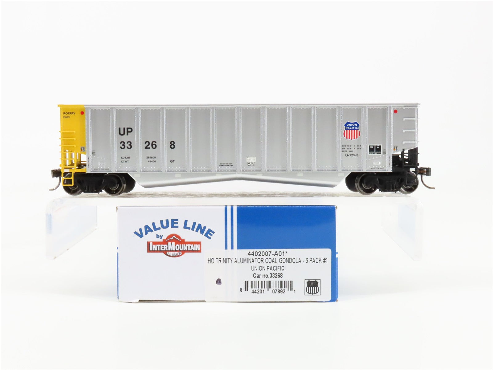HO Scale InterMountain 4402007-A01* UP Union Pacific Gondola 33268 RTR