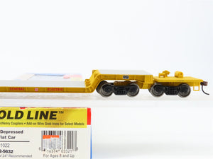 HO Scale Walthers 932-5632 GEX General Electric 81' Flat Car 1022 RTR