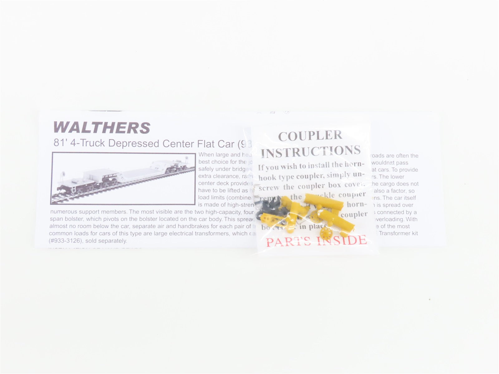 HO Scale Walthers 932-5632 GEX General Electric 81' Flat Car 1022 RTR