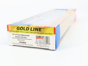 HO Scale Walthers 932-5632 GEX General Electric 81' Flat Car 1022 RTR