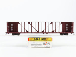 HO Scale Walthers 932-4136 Soo Line 72' Centerbeam Flat Car 600362 RTR