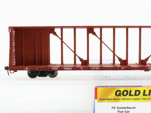 HO Scale Walthers 932-4135 TTX 72' Centerbeam Flat Car 856962 RTR