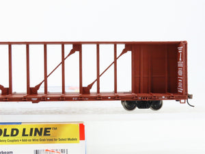 HO Scale Walthers 932-4135 TTX 72' Centerbeam Flat Car 856962 RTR