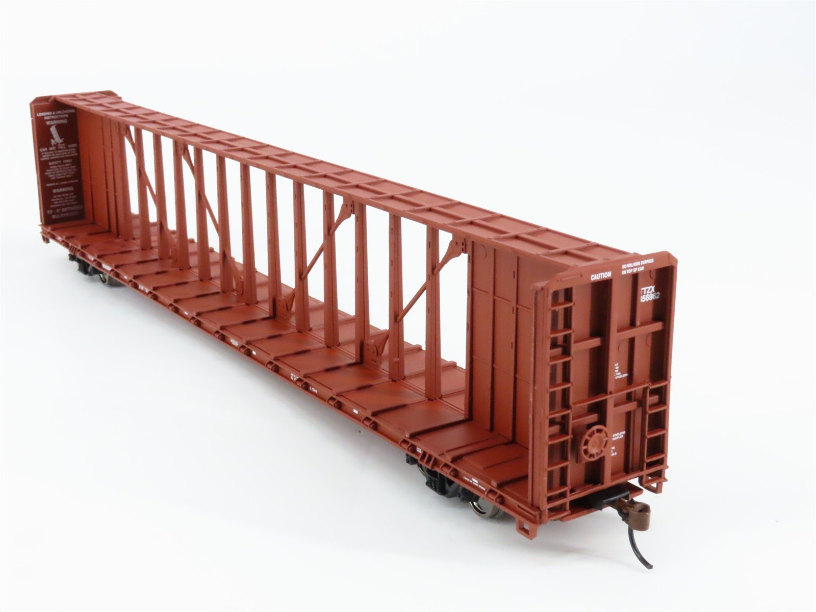 HO Scale Walthers 932-4135 TTX 72' Centerbeam Flat Car 856962 RTR
