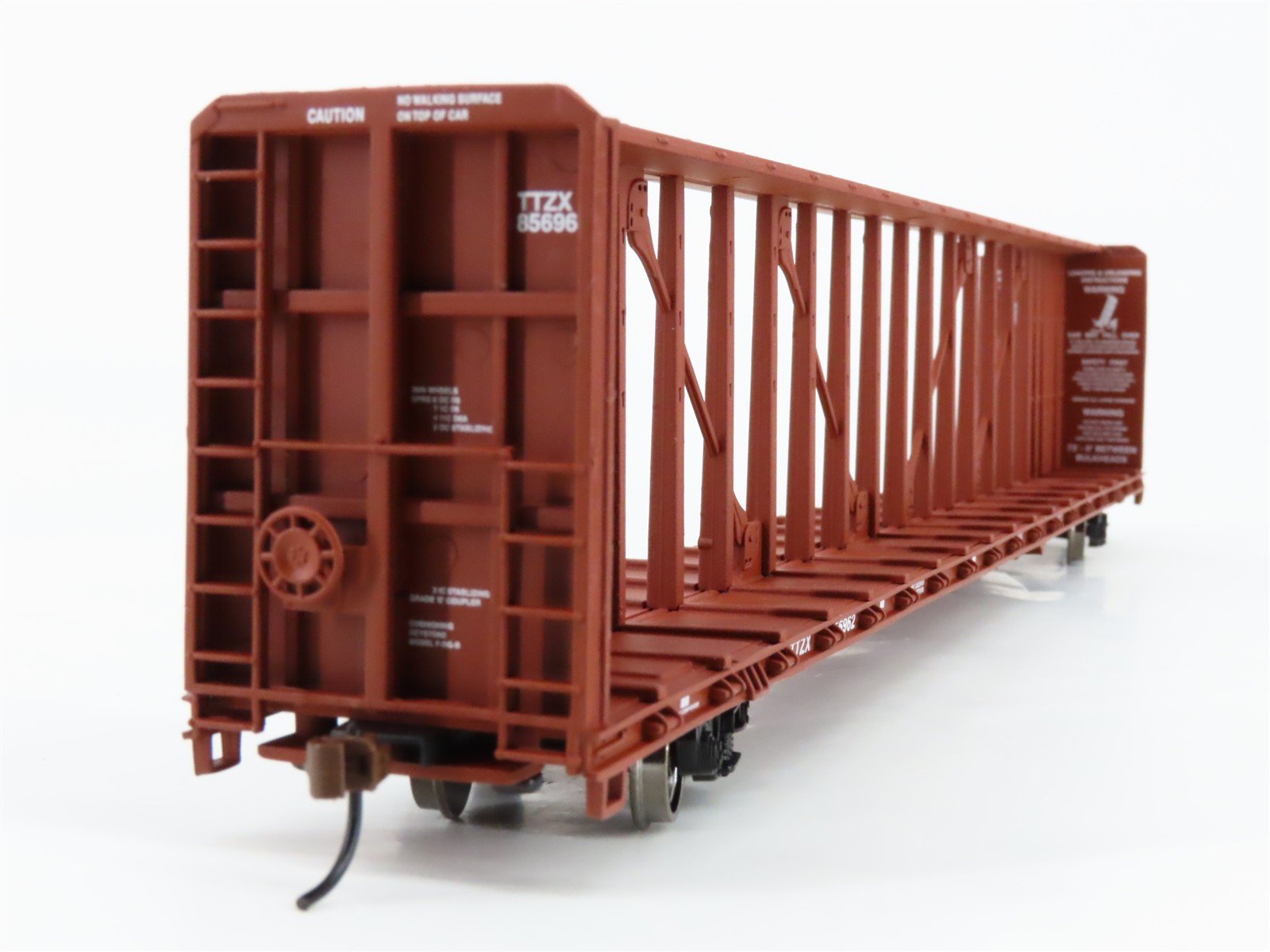HO Scale Walthers 932-4135 TTX 72' Centerbeam Flat Car 856962 RTR
