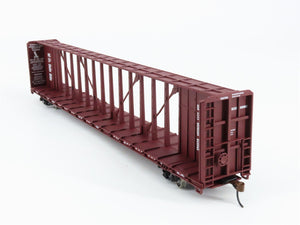 HO Scale Walthers 932-4136 Soo Line 72' Centerbeam Flat Car 600362 RTR