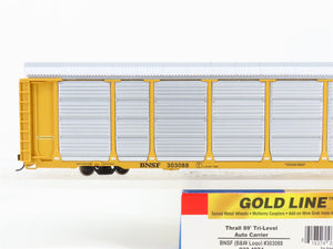HO Scale Walthers 932-4874 BNSF Railway 89' Auto Carrier 303088 RTR