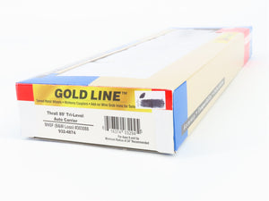 HO Scale Walthers 932-4874 BNSF Railway 89' Auto Carrier 303088 RTR
