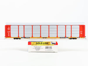 HO Scale Walthers 932-4871 SLSF Frisco 89' Thrall Tri-Level Auto Carrier RTR