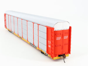 HO Scale Walthers 932-4871 SLSF Frisco 89' Thrall Tri-Level Auto Carrier RTR