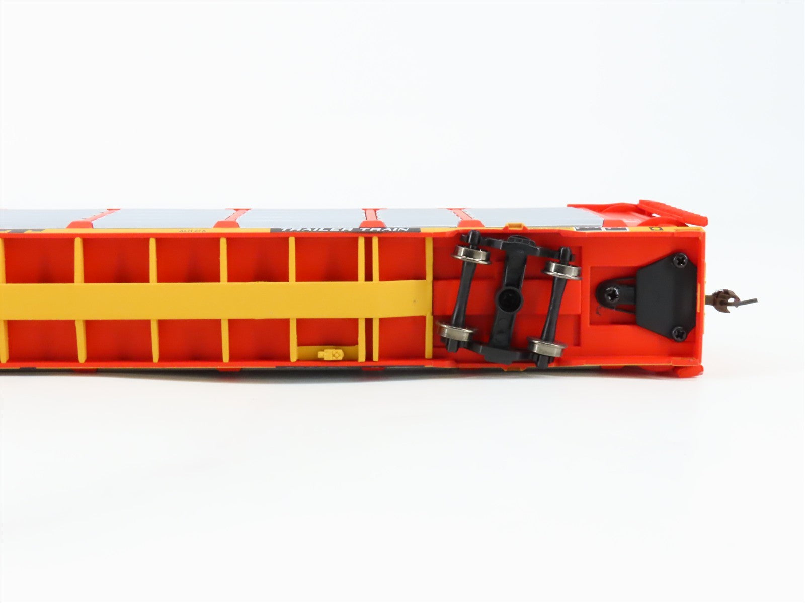 HO Scale Walthers 932-4871 SLSF Frisco 89' Thrall Tri-Level Auto Carrier RTR