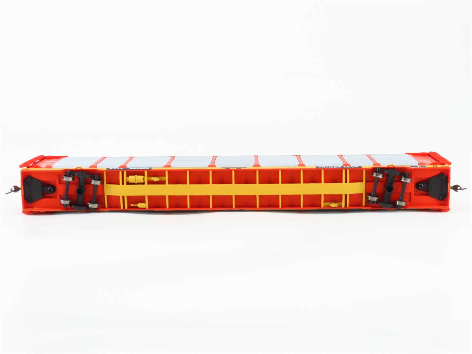 HO Scale Walthers 932-4871 SLSF Frisco 89' Thrall Tri-Level Auto Carrier RTR