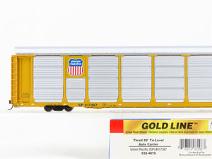 HO Scale Walthers 932-4878 SP Union Pacific 89' Tri-Level Auto Carrier RTR