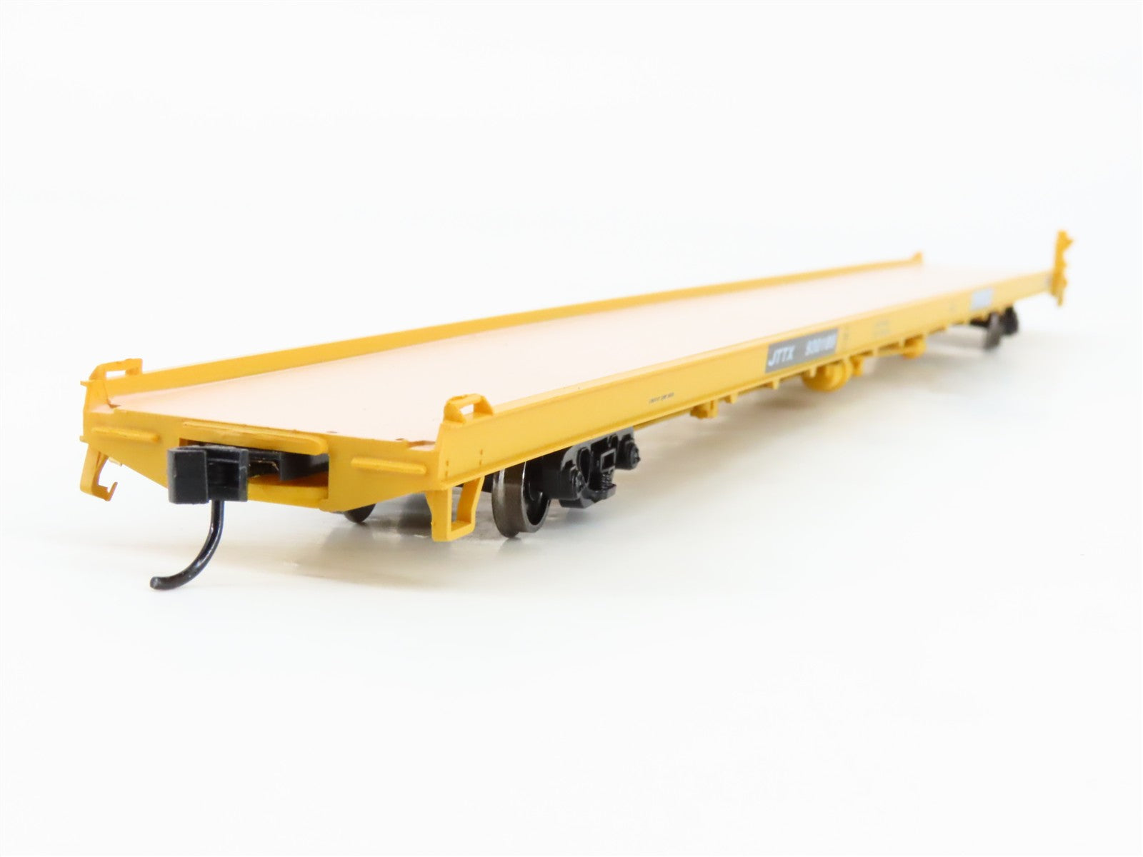 HO Scale Walthers 910-5726 JTTX Trailer-Train 89' Channel Side Flat Car RTR