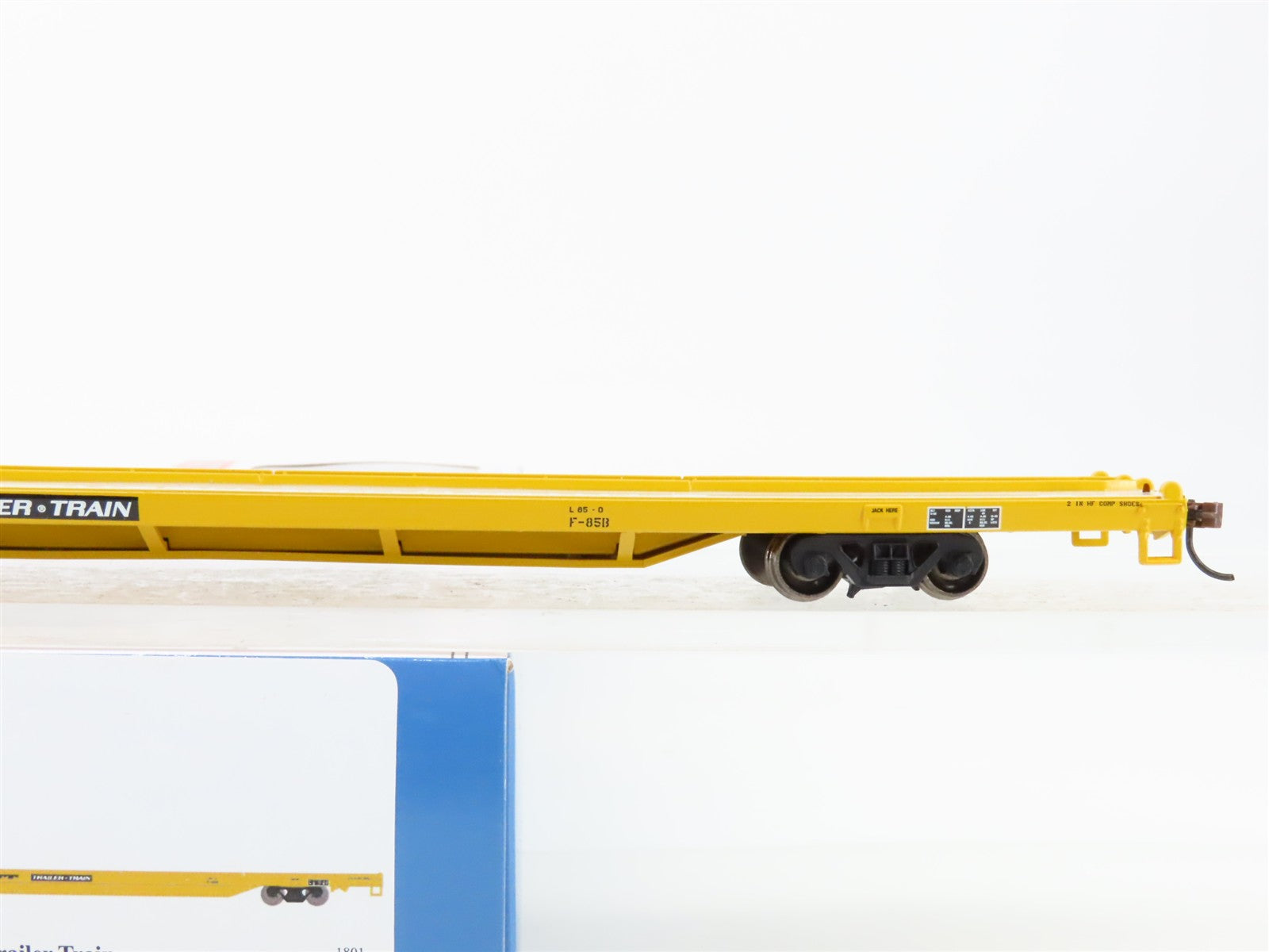 HO Scale Athearn ATH27629 TTX Trailer Train 85' All-Purpose Flat Car 473439 RTR