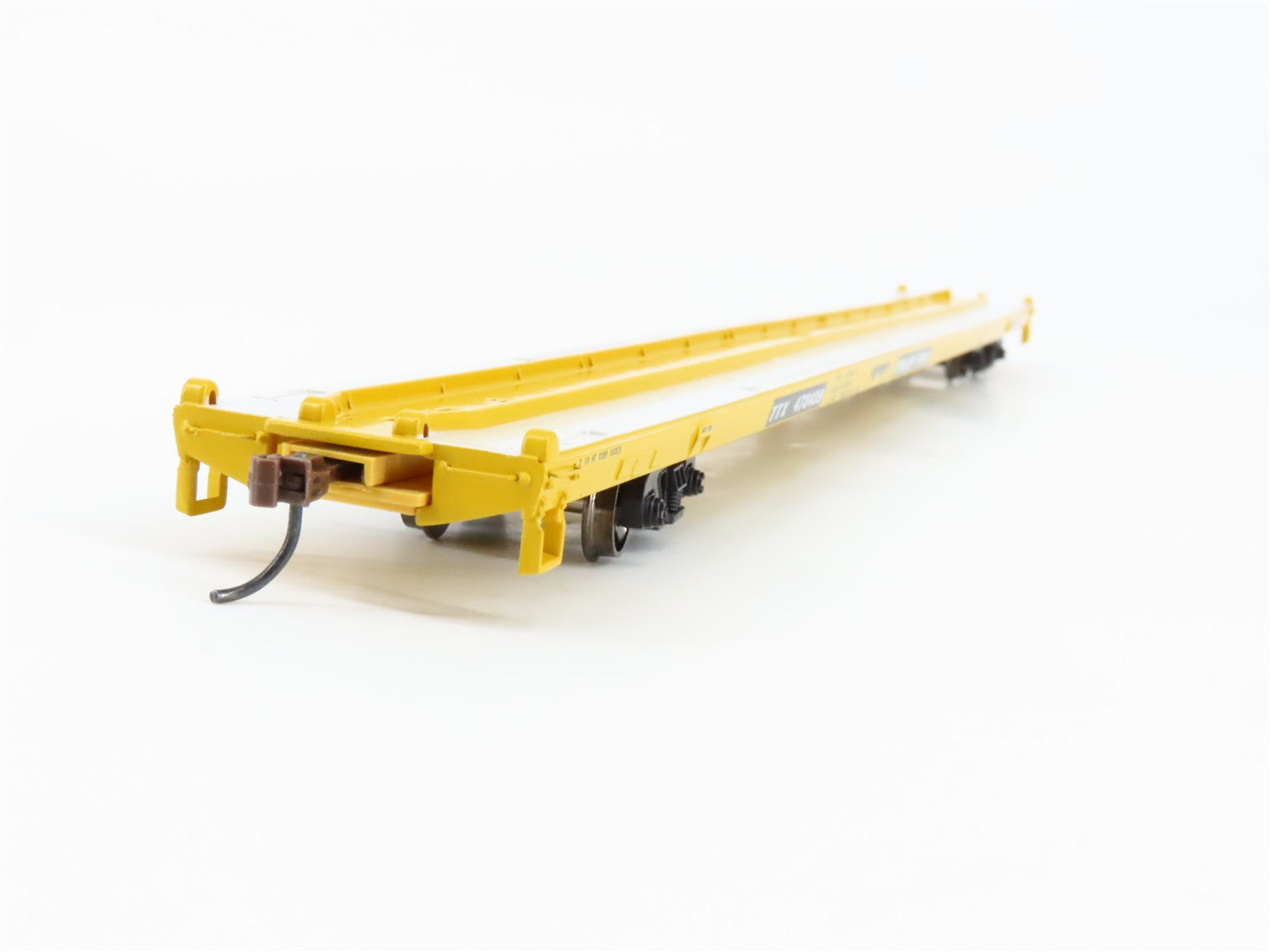 HO Scale Athearn ATH27629 TTX Trailer Train 85' All-Purpose Flat Car 473439 RTR