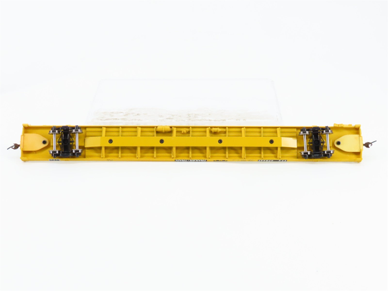 HO Scale Athearn ATH27628 TTX Trailer Train 85' All-Purpose Flat Car 473477 RTR
