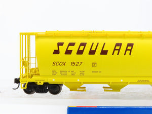 HO Scale Walthers 910-7321 Scoular 59' Cylindrical Hopper 1527 RTR