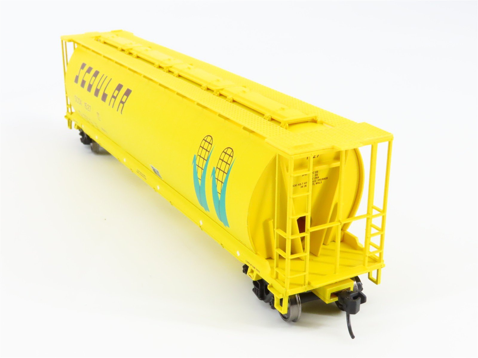 HO Scale Walthers 910-7321 Scoular 59' Cylindrical Hopper 1527 RTR