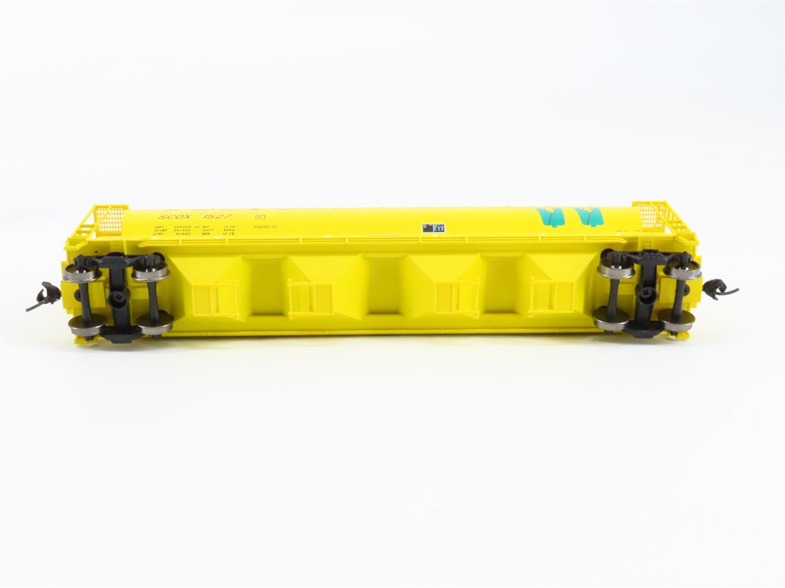 HO Scale Walthers 910-7321 Scoular 59' Cylindrical Hopper 1527 RTR