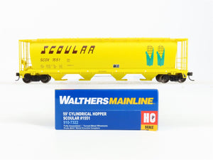 HO Scale Walthers 910-7322 SCLX Scoular 59' Cylindrical Hopper 1551 RTR