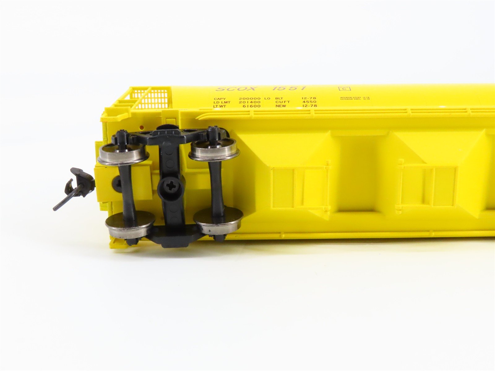 HO Scale Walthers 910-7322 SCLX Scoular 59' Cylindrical Hopper 1551 RTR