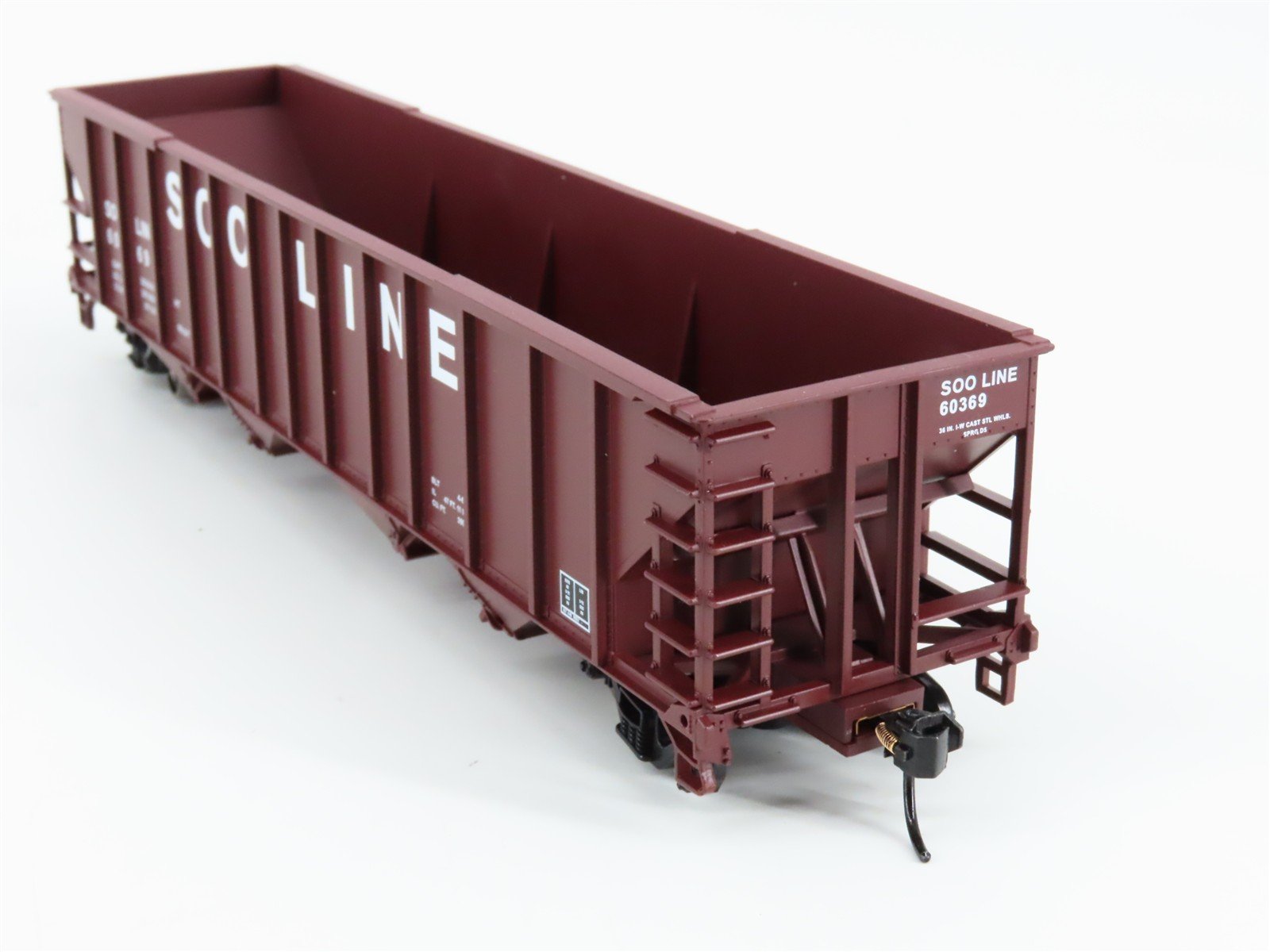 HO Scale Walthers 910-1974 Soo Line 50' 4-Bay Hopper 60369 RTR
