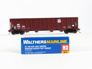 HO Scale Walthers 910-1971 MP Missouri Pacific 50' 4-Bay Hopper 588201 RTR