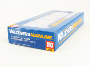 HO Scale Walthers 910-1972 MP Missouri Pacific 50' 4-Bay Hopper 588519 RTR