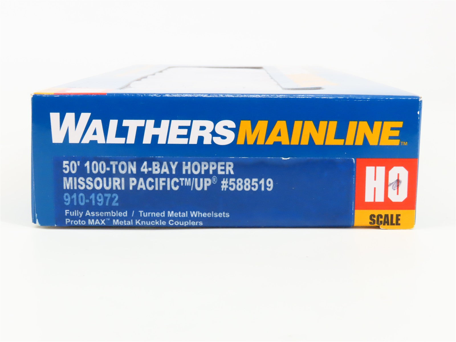 HO Scale Walthers 910-1972 MP Missouri Pacific 50' 4-Bay Hopper 588519 RTR