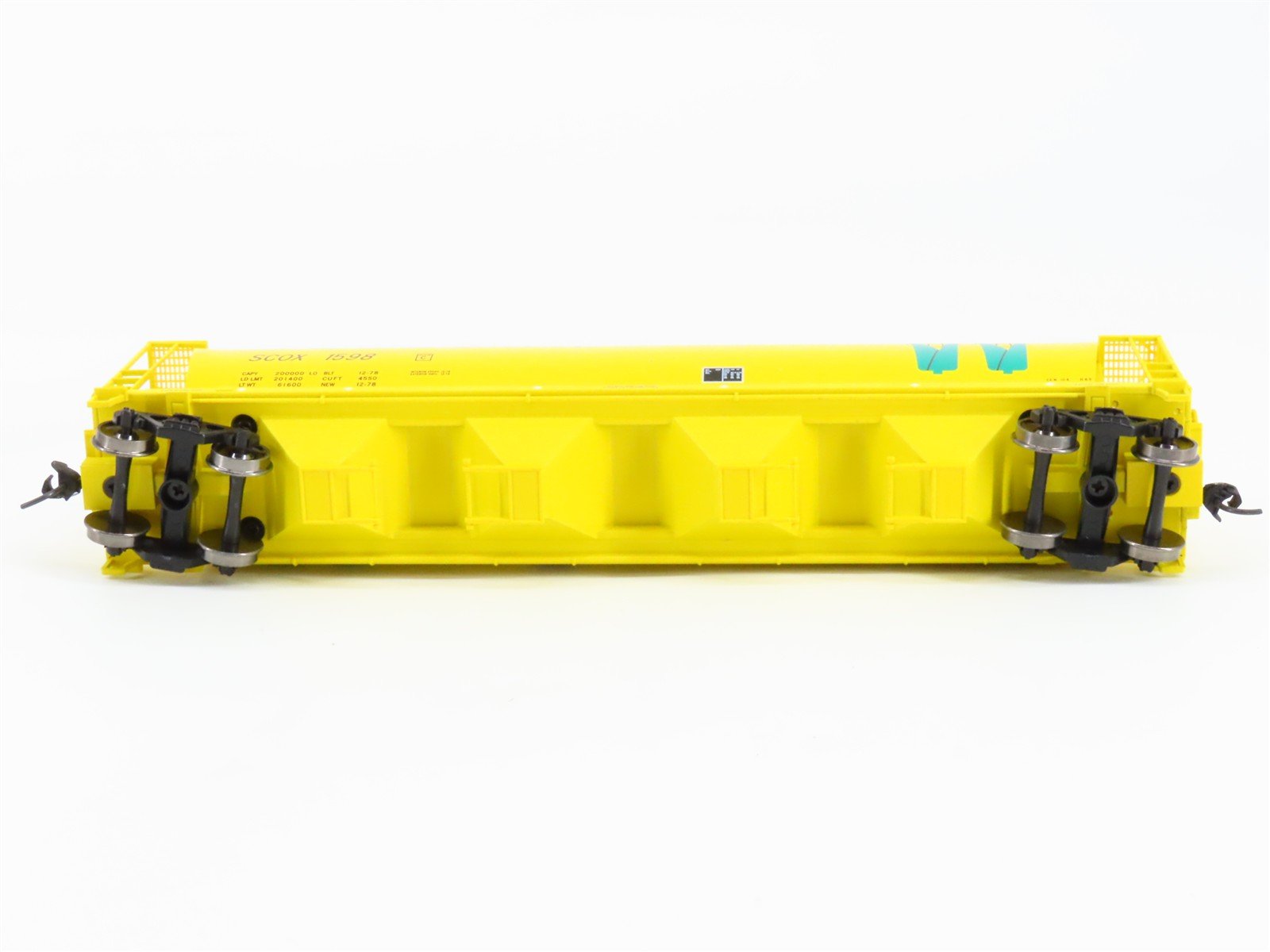 HO Scale Walthers 910-7323 SCOX Scoular 59' Cylindrical Hopper 1598 RTR