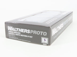 HO Scale Walthers 920-110111 CNW Chicago & North Western Jordan Spreader RTR