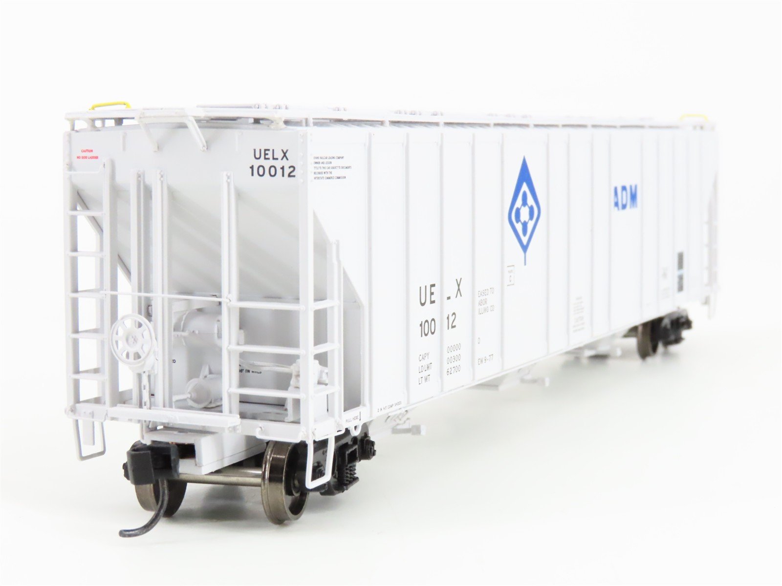 HO Scale Walthers 920-106121 UELX ADM 58' 3-Bay Covered Hopper 10012 RTR
