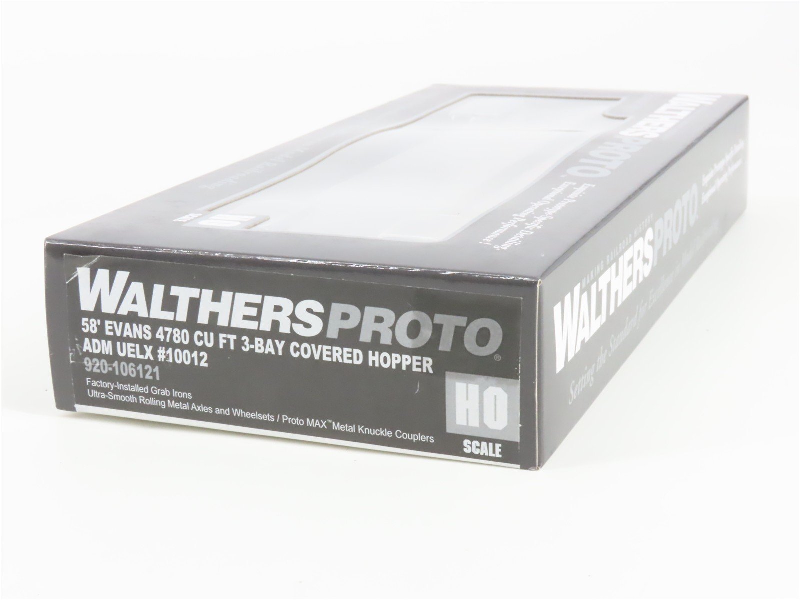 HO Scale Walthers 920-106121 UELX ADM 58' 3-Bay Covered Hopper 10012 RTR