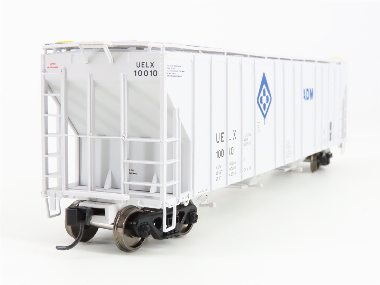 HO Scale Walthers 920-106123 UELX ADM 58' 3-Bay Covered Hopper 10010 RTR