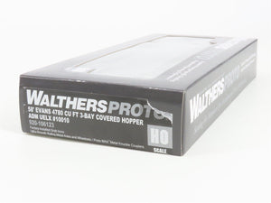 HO Scale Walthers 920-106123 UELX ADM 58' 3-Bay Covered Hopper 10010 RTR