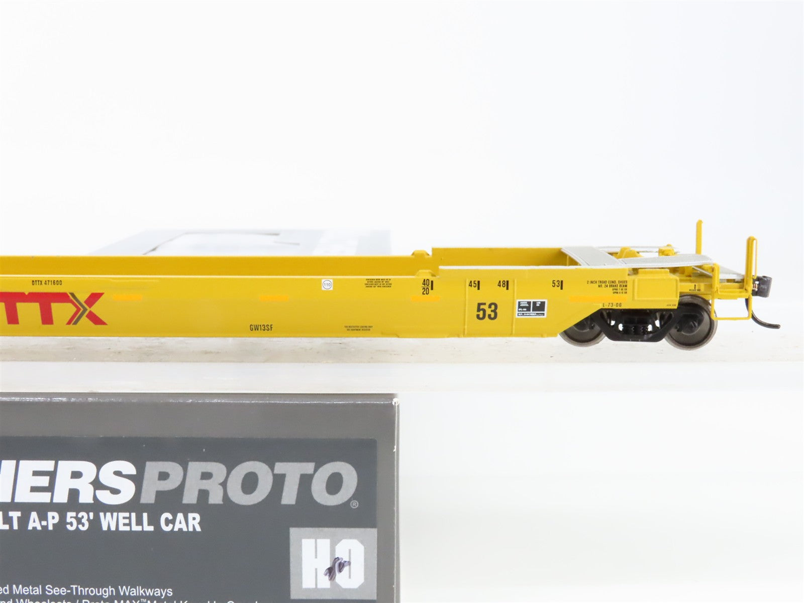 HO Scale Walthers 920-109032 DTTX TTX 53' Gunderson Rebuilt A-P 53' Well Car RTR
