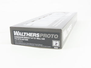 HO Scale Walthers 920-109032 DTTX TTX 53' Gunderson Rebuilt A-P 53' Well Car RTR