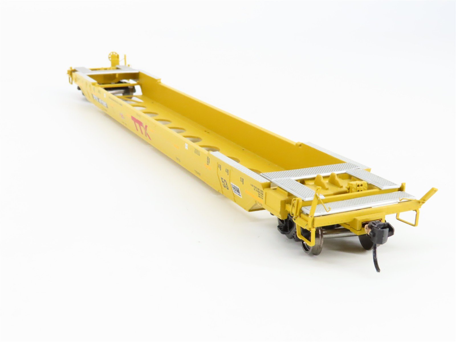 HO Scale Walthers 920-109031 DTTX TTX 53' Flat Car 471557 RTR