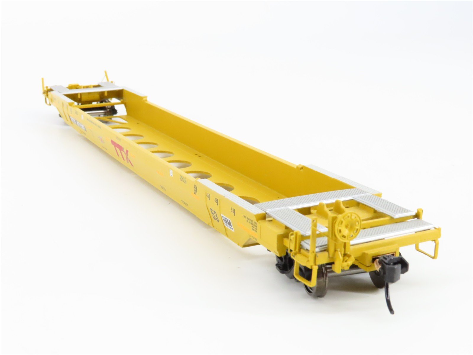 HO Scale Walthers 920-109031 DTTX TTX 53' Flat Car 471557 RTR